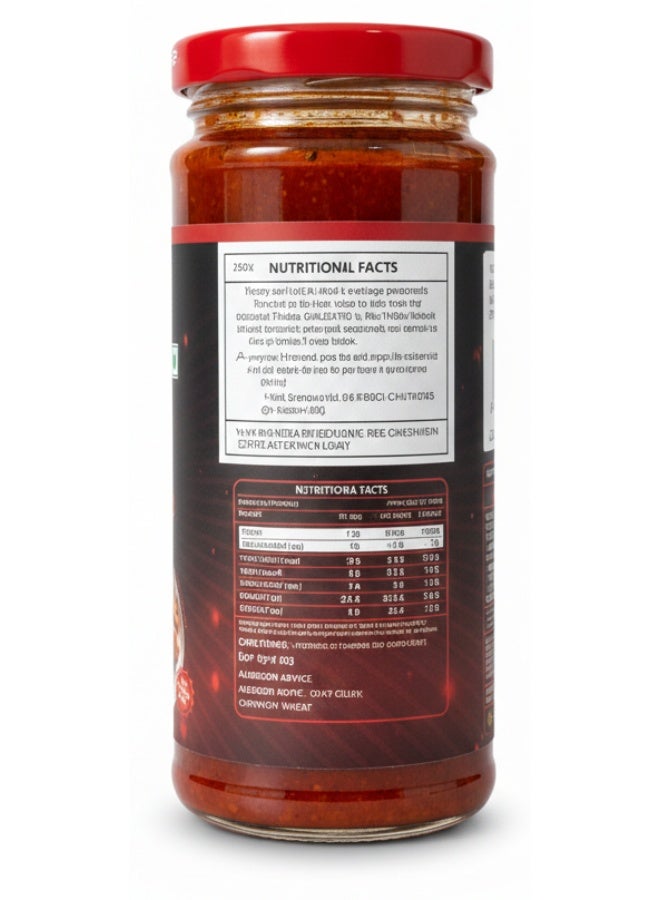 MASTER CHOW 2X Hot & Spicy Schezwan Chutney 250 gms - Image 2